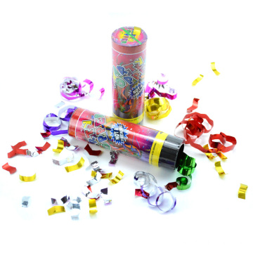 11cm Tall Twist Operated Birthday Party Confetti Cannon Popper Spring Popper Fast Despatch